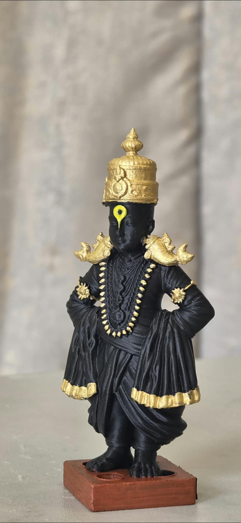 Vittal Ji deity, part of the donor's gift